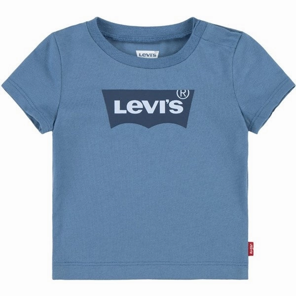 Levi's Batwing T-Shirt Coronet Blue Soft and Flexible No Fade Technology
