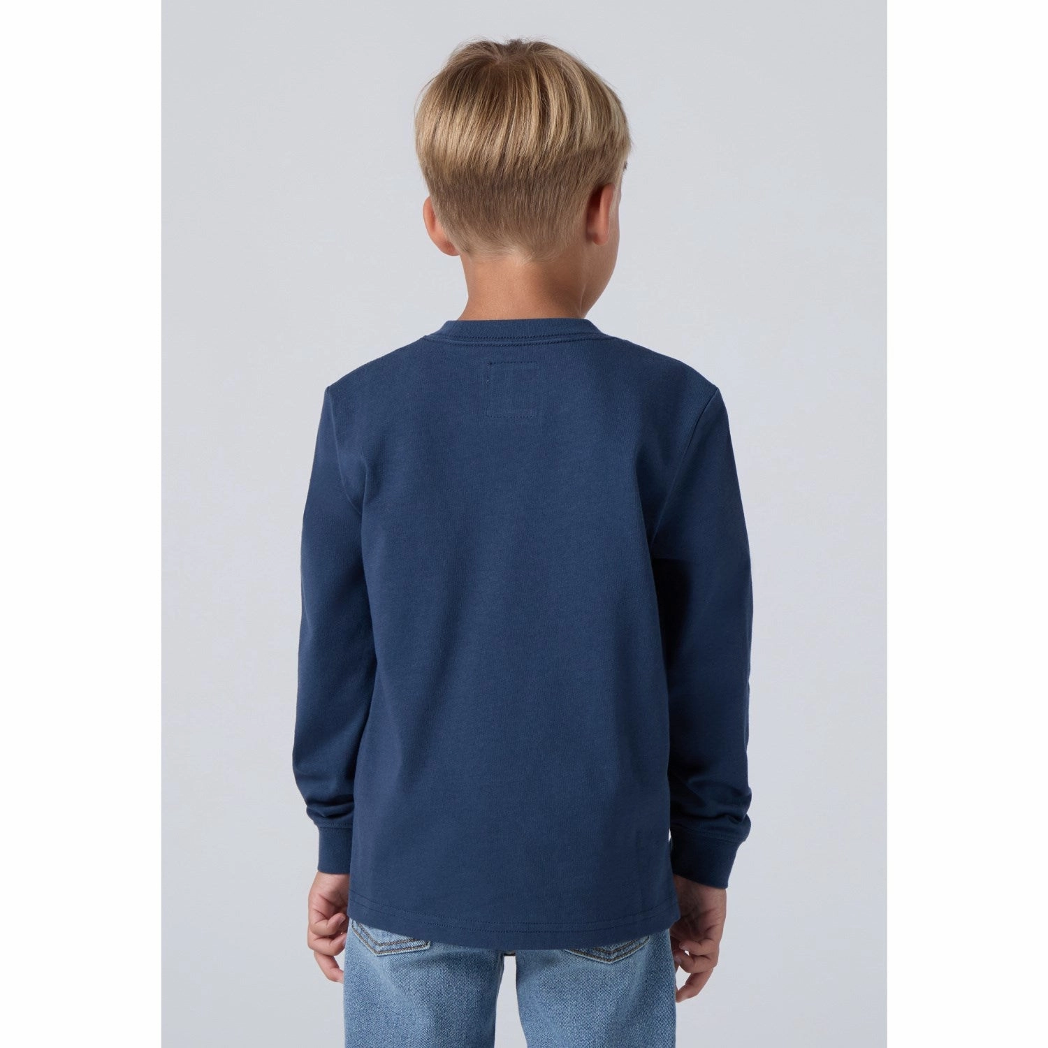 Two Tone Stitching Levi's Big Dipper Collegiate Ls Tee