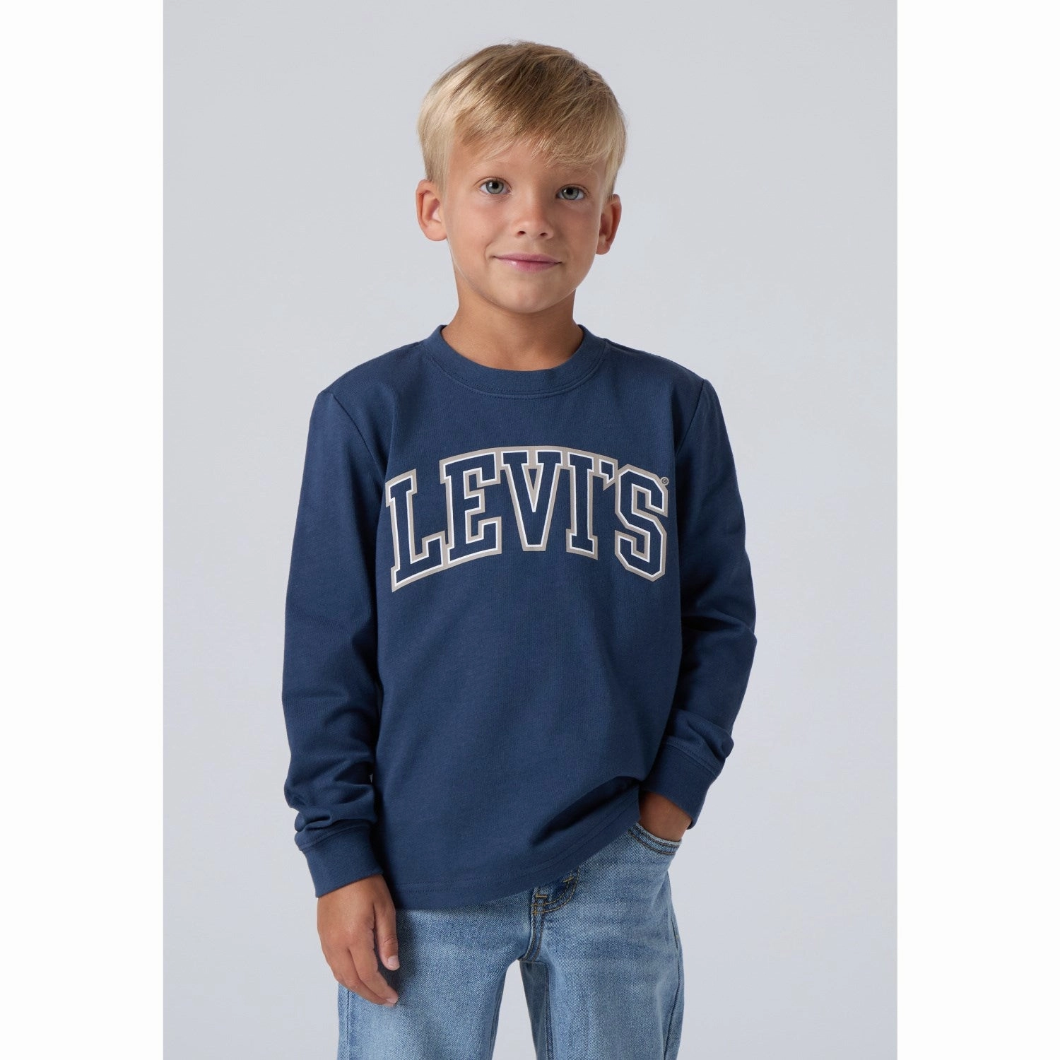 Fashion Forward Levi's Big Dipper Collegiate Ls Tee