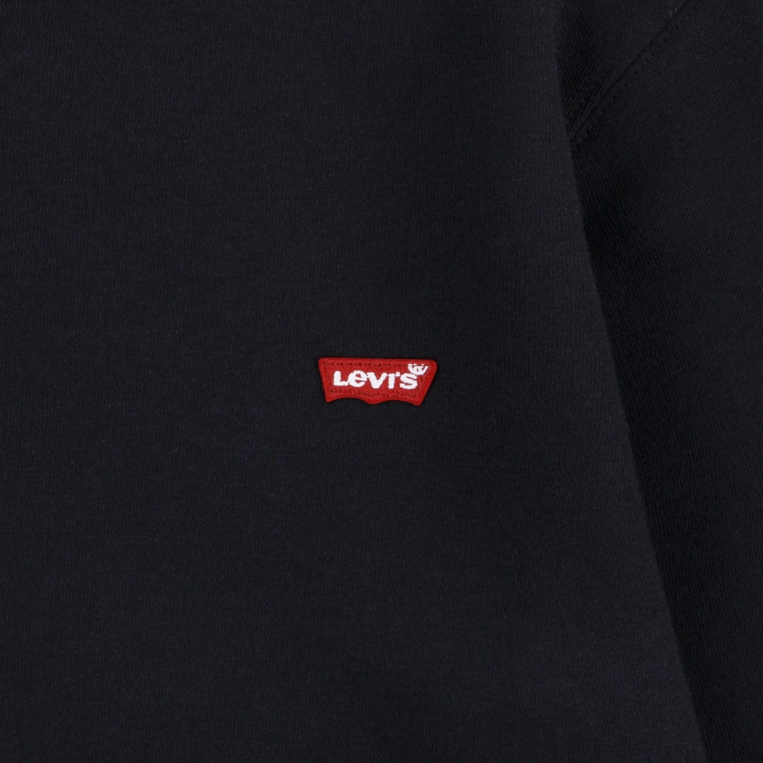 Skiing wear Levi's BLACK Mini Batwing Pullover Hoodie