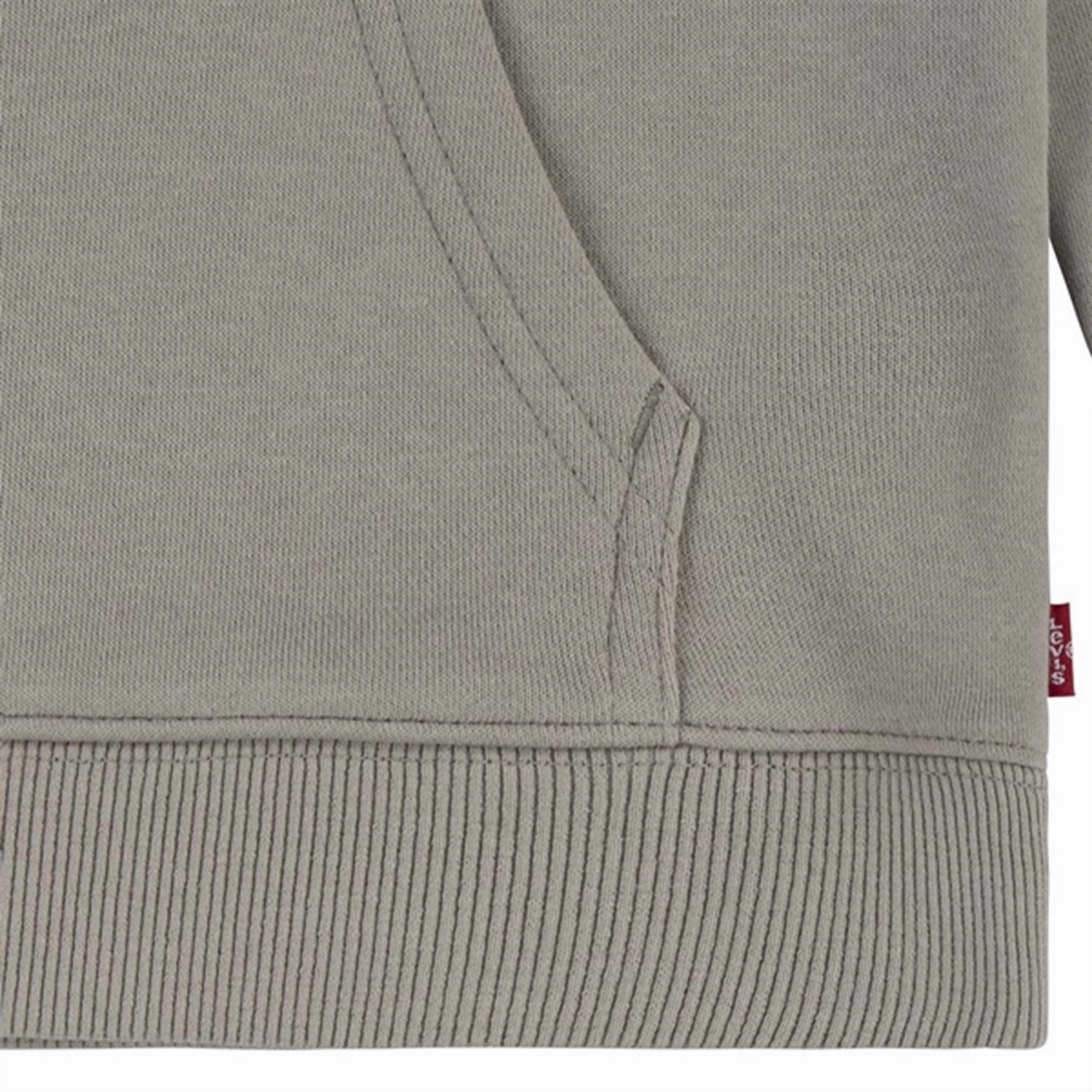 Levi's Box Tab Pullover Hoodie Rusty Aluminum Street Motion