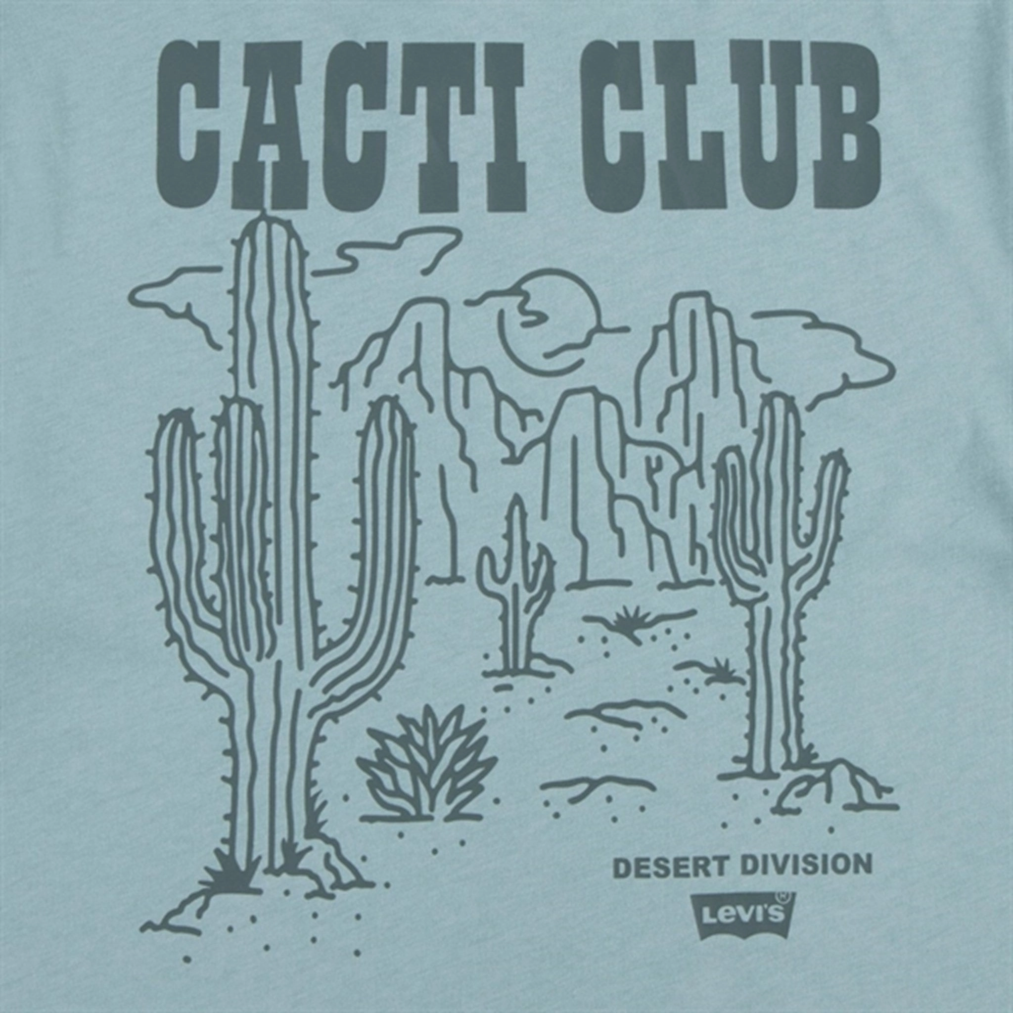 Active Trend Levi's Cacti Club T-Shirt Levi's Blue Surf
