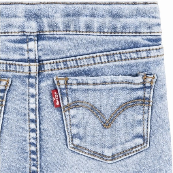 warm tones Comfortable Waistband Levi's Floral Slv T-Shirt And Shorts Sugar Swizzle