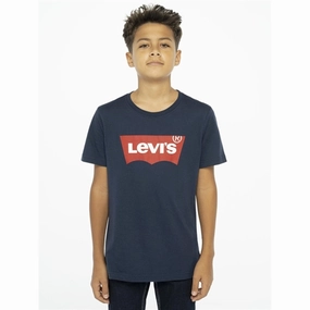Chic Fit Levi's Graphic Batwing T-Shirt Dress Blues
