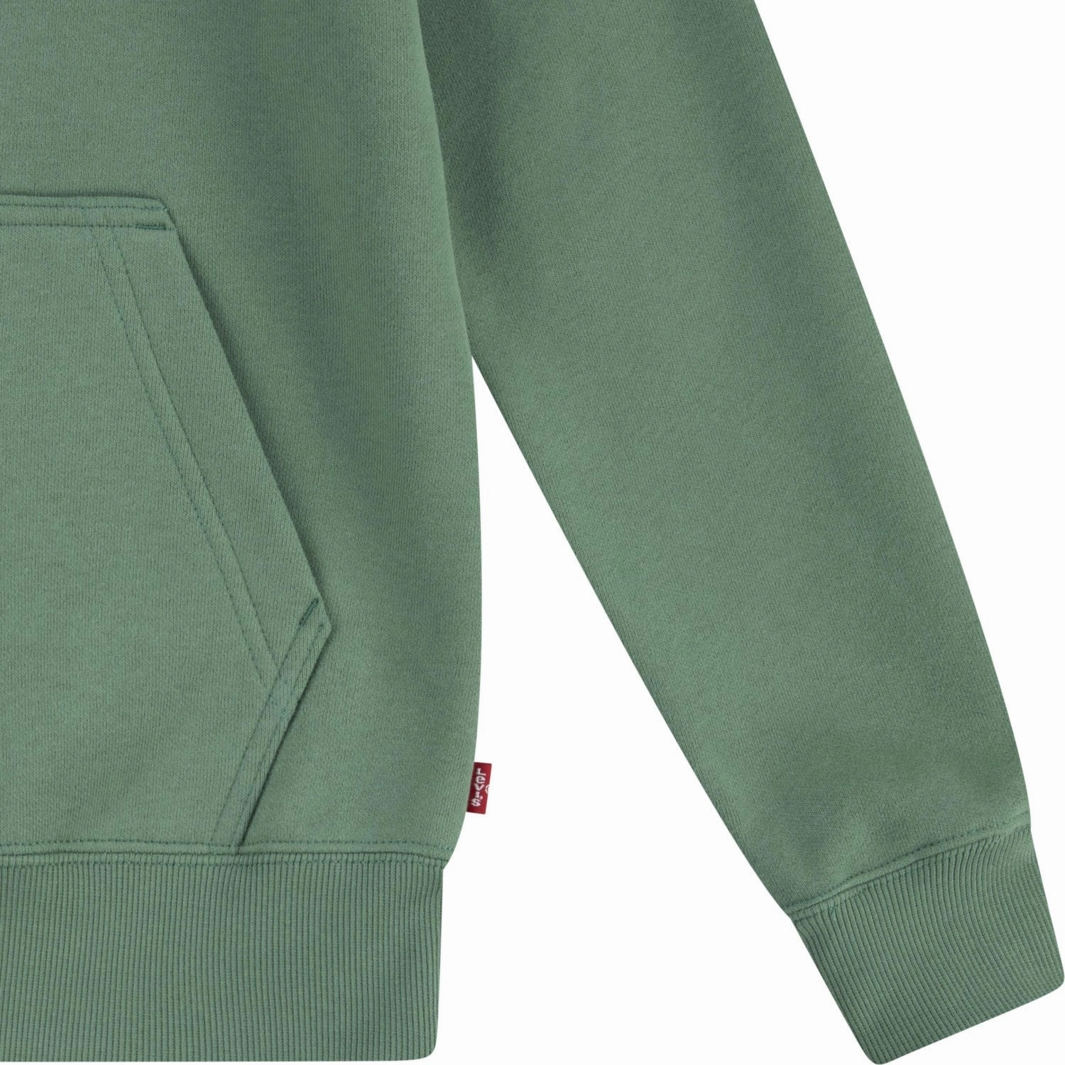 Skate Inspired cleaning outfit Levi's GREEN Lasso It Up Pullover Hoodie