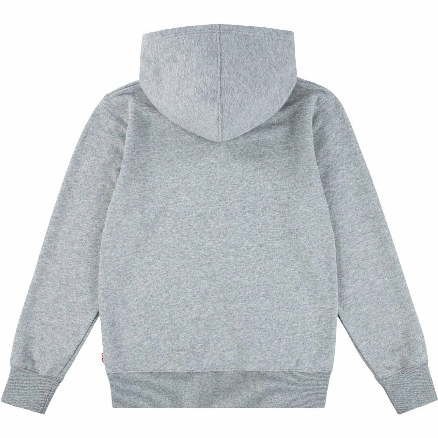 Tagless Neck Levi's Grey Heather Lvb Mini Batwing Pull Over Hoodie