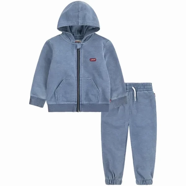 Levi's Indigo Full Zip Hoodie And Sweantpants Summersault cord venue