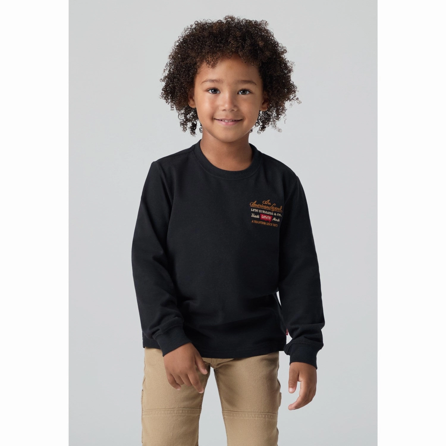 Levi's Jet Black Legendary Ls Tee Road Trip Ready