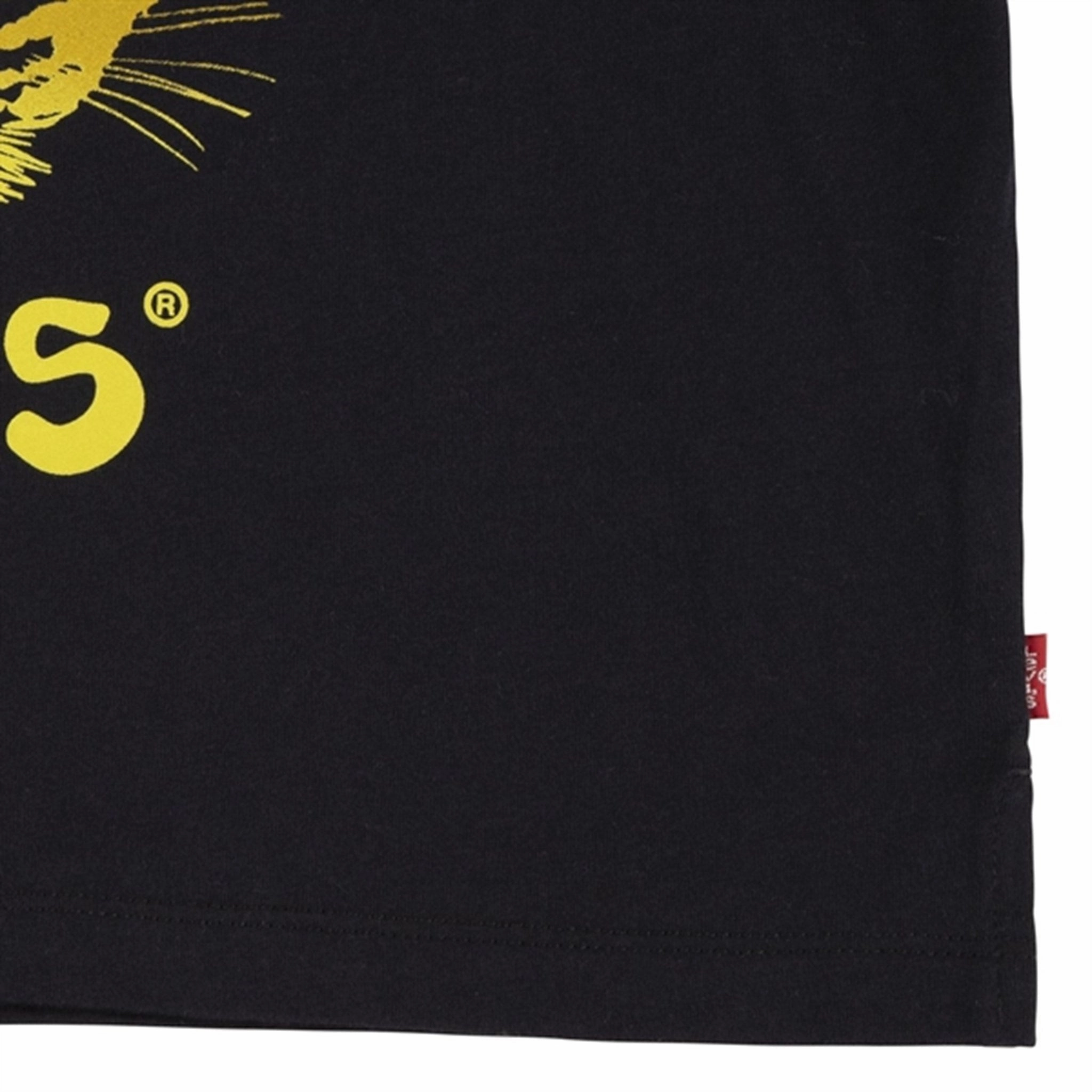 No Fade Technology Levi's Leopard Oversized T-Shirt Caviar