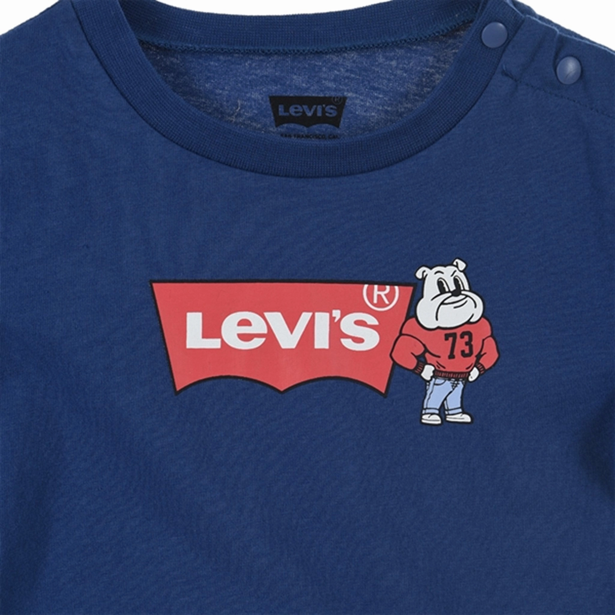 Levi's Mascot Batwing Shorts Set Blue Effortless Wear OdorControlTech