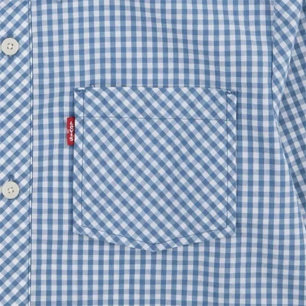 Distressed finish Levi's Nature Prep Blouse Coronet Blue