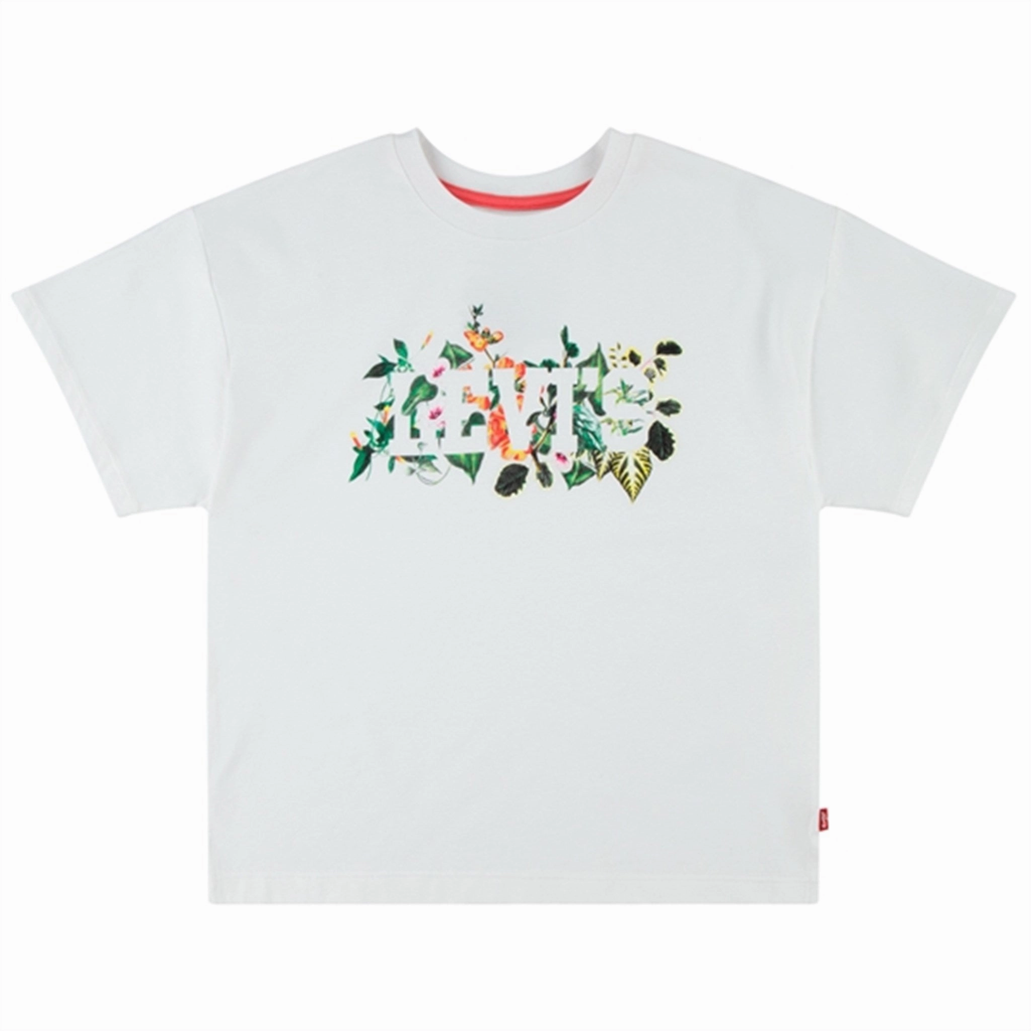 Comfy Fit Wear Levi's Oversized Tropical T-shirt White