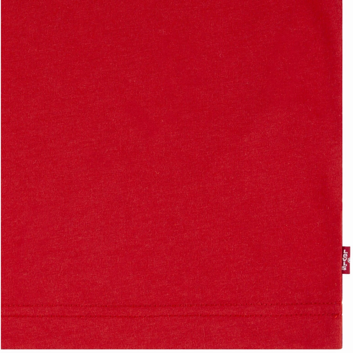 Relaxed Fit Design DropShoulderDesign Levi's Pompeian Red Lvb Batwing Chest Hit Tee