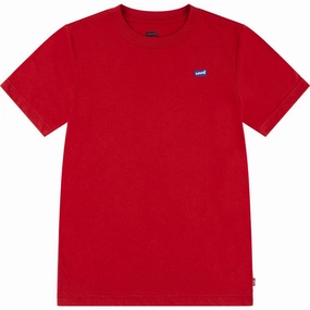 Vegan Recycled Material Levi's Pompeian Red Lvb Batwing Chest Hit Tee