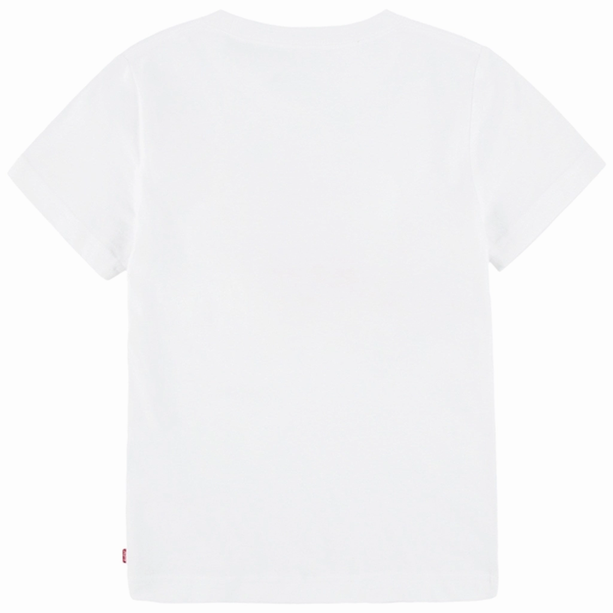 Levi's Popsicle T-shirt White LayeredSleeveConstruction Lightweight Material