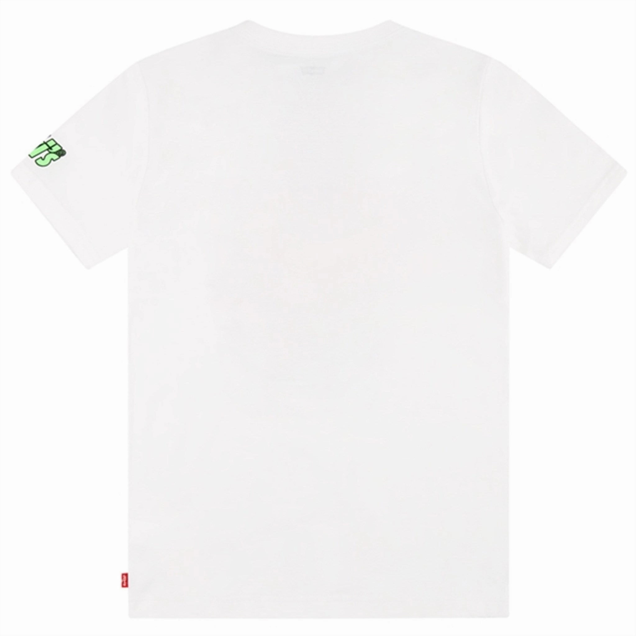Levi's Retro Car T-shirt White Trendy Layering