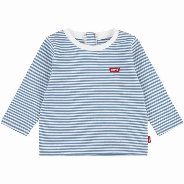 Oversized Fit Lounge Wear Levi's Stripe Batwing Blouse Coronet Blue