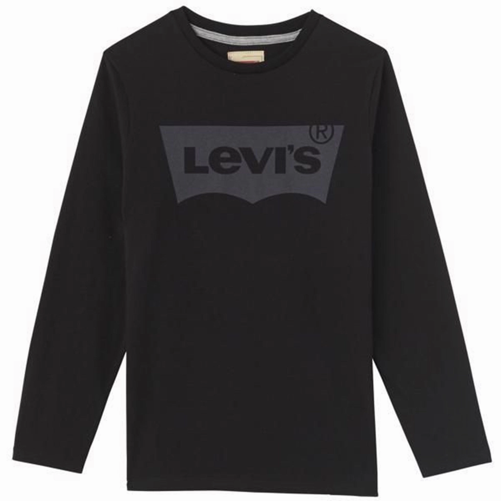 Everyday Wear Geometric Shape Levi's T-shirt LS N91005H (Black)