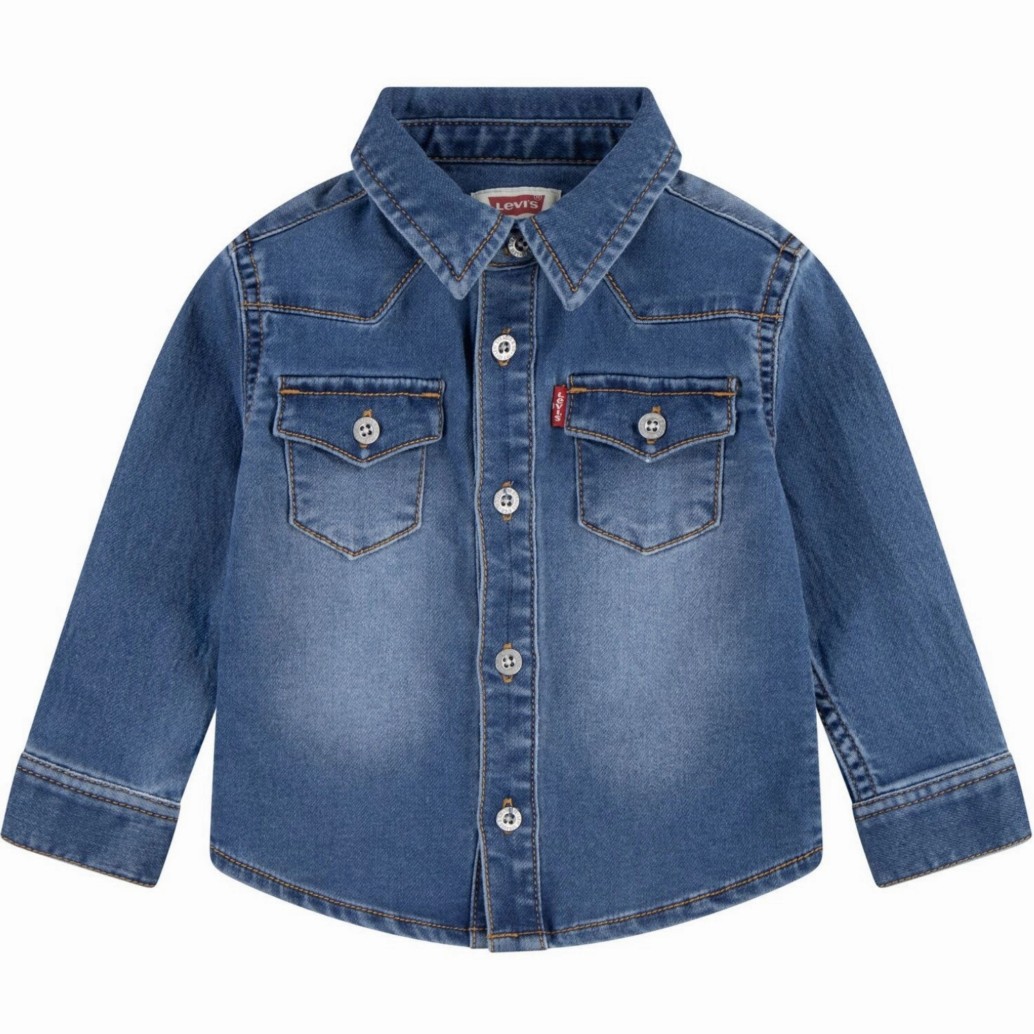 Levi's The Big Cheese No Destruction My First Barstow Blouse Fast Drying Lightweight Weave