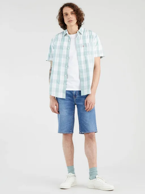 Outdoor Vibe Levi's Bermuda Jeans da uomo 405 Standard 398640053 blu