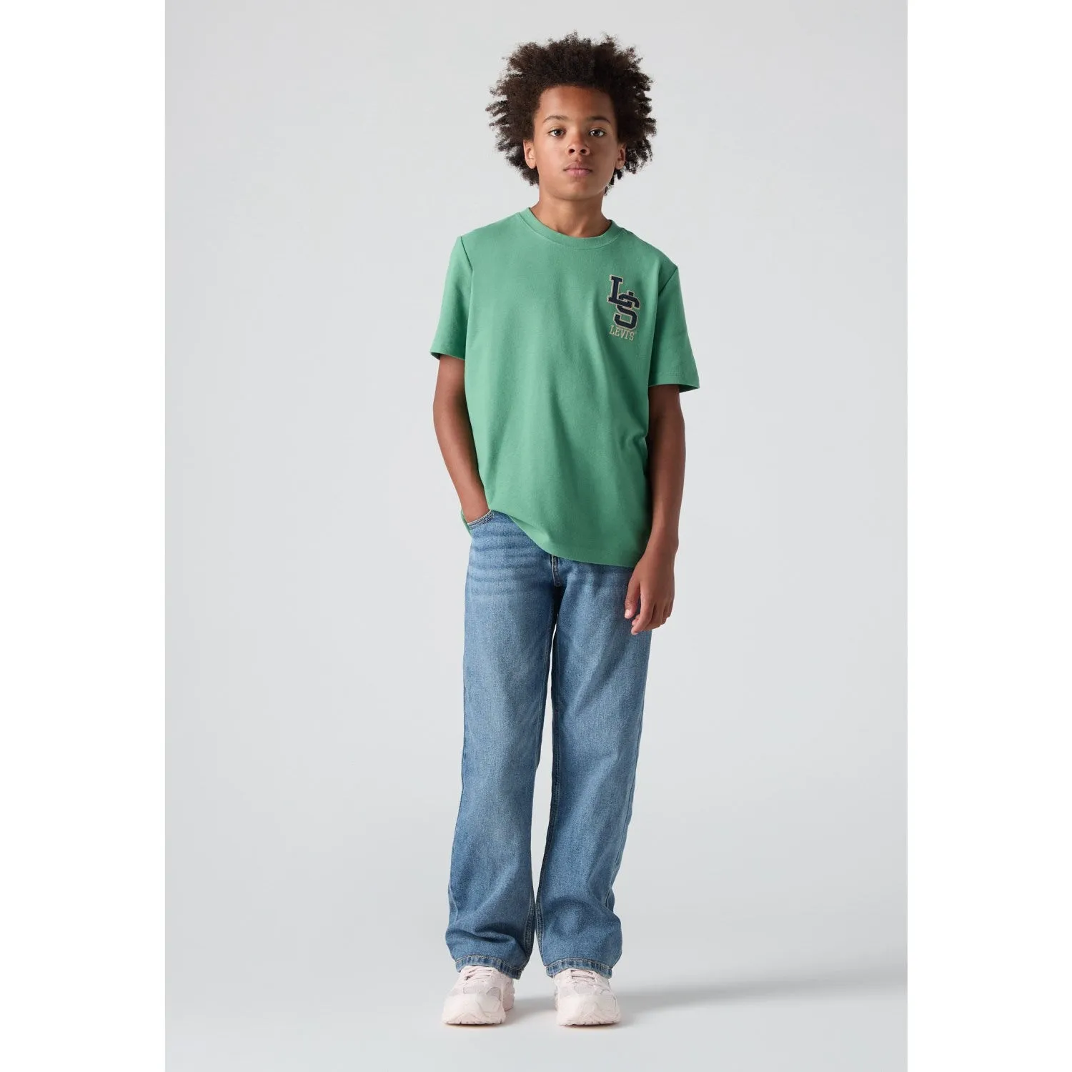 Sharp Finish Levi's Burbank 555 Relaxed Straight Jeans