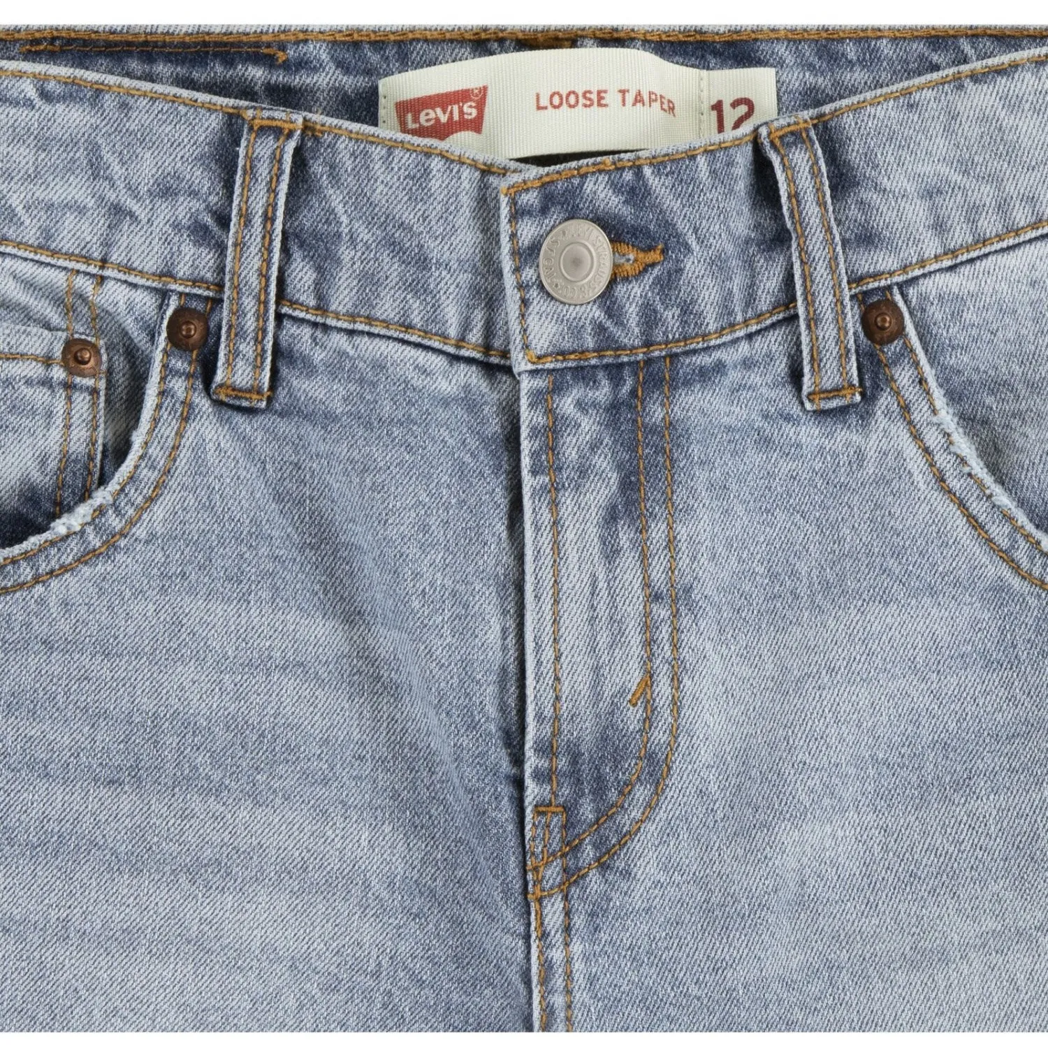 Levi's Grain Of Salt No Destruction Lvb Stay Loose Taper Jeans Yearlong Fit