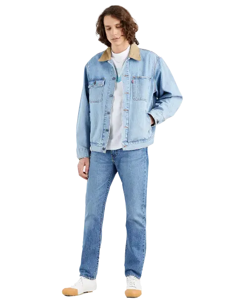 Abrasion Resistant Surface Levis Jeans 502 Taper 295071110 squeezy coolcat-medium indigo