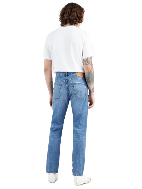 Stretch Fabric Simple Fashion Levis Jeans 502 Taper 295071110 squeezy coolcat-medium indigo