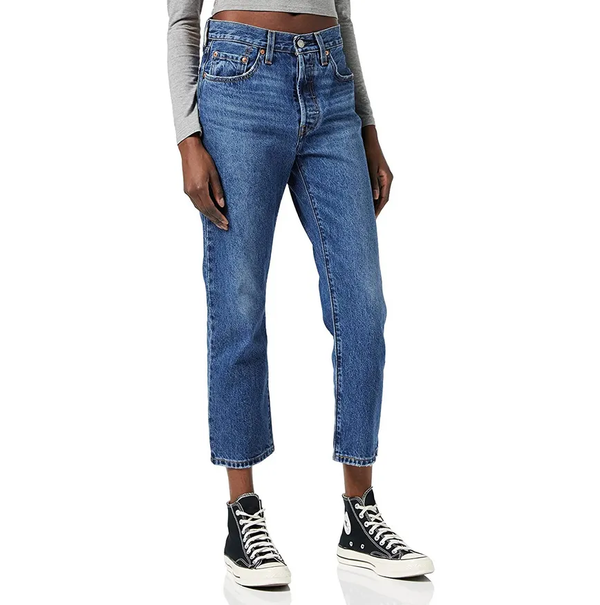 Levi's Jeans Cropped 501 362000224 blu Outdoor Ready