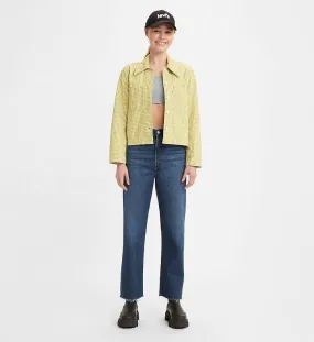 Levis Jeans Ribcage Straight Ankle Noe Down 726930089 blu Relaxed Design