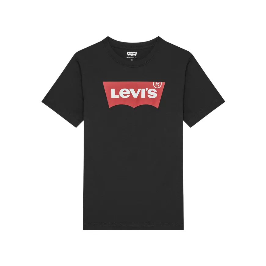 Simple Comfort Wear Everyday Top Levi's Kids maglietta manica corta da bambino con logo batwing 9E8157-023 nero