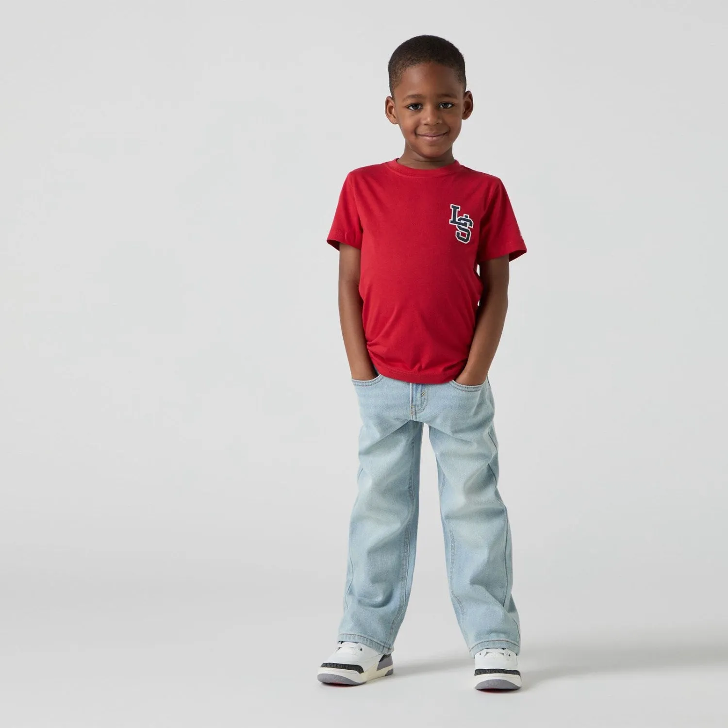 Levi's Kiss And Goodbye Lvb 551Z Authentic Strght Jeans Light Wear Easy Match