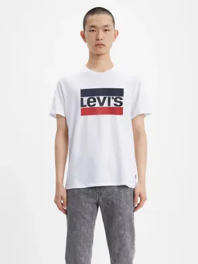 Levi's maglietta manica corta con Stampa avanti 396360000 bianco Seasonal Layering