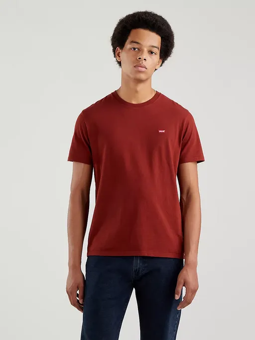 Fashion Layering Levi's maglietta manica corta da uomo Housemark Original 566050118 mattone