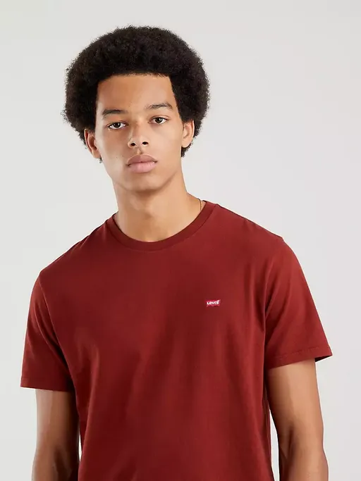 Levi's maglietta manica corta da uomo Housemark Original 566050118 mattone HeatResistantMaterial Spring Freshness