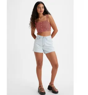 Levi's Pantaloncino in Jeans da donna  A46950004 light indigo stone wash-blu Airflow channels Street Fashion