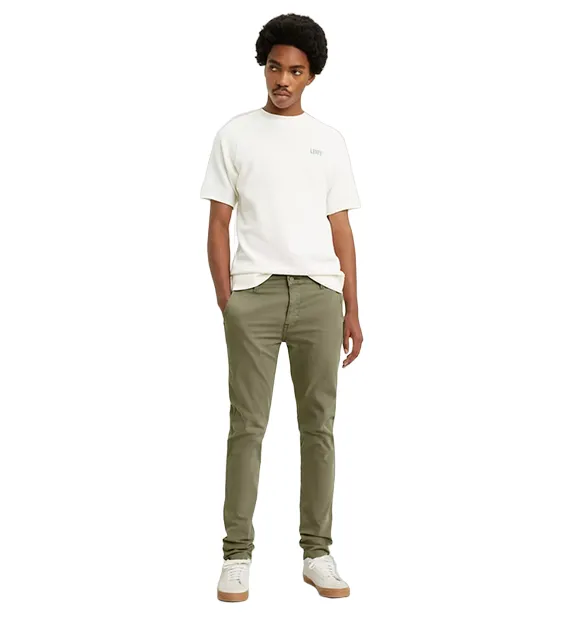 Travel Ready Fit Ultra Soft Blend Levi's pantalone casual da uomo Khalid per Levi??s XX Chino 171990001 verde oliva