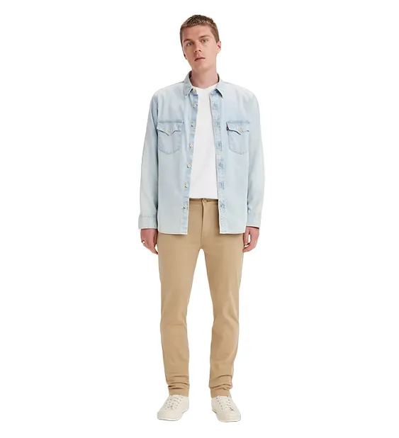 Stretch Panels Tear Resistant Design Levi's pantalone casual da uomo Khalid per Levi??s XX Chino 171990011 sabbia