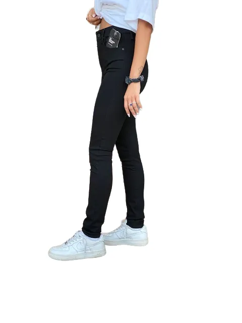 Trendy Design Timeless Style Levi's pantalone jeans da donna a vita alta 721 Skinny 188820233 stonewashed nero