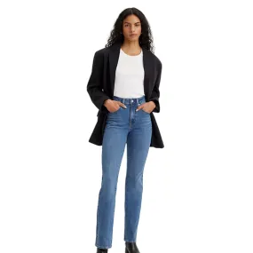 AllDayCompression Levi's pantalone jeans da donna a vita alta a zampa Bootcut 187590054 blu