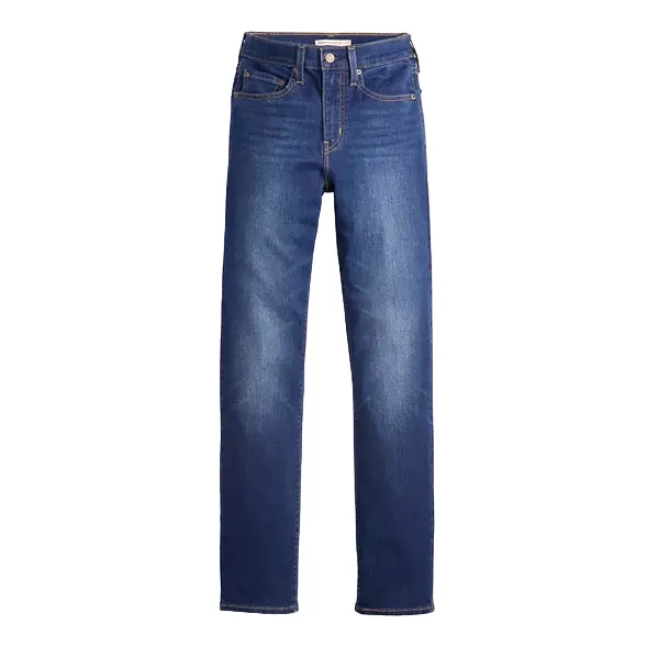 Levi's pantalone jeans da donna dritti a vita alta 724 188830304 blu Perfect Fit ExpandableSidePanels