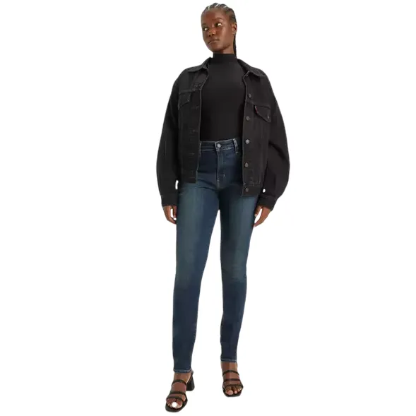 WaterRepellentCoating MultiPocketSystem Levi's pantalone jeans da donna Skinny a vita alta 721 188820593 blu scuro