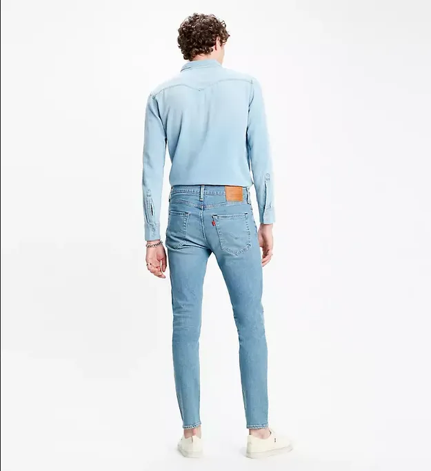 Casual Wear Levi's pantalone Jeans da uomo 512 Slim affusolati Taper 288330588 pelican rust-blu