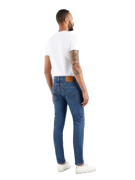 Levi's pantalone jeans da uomo 512 Slim Taper 288330850 blu medio Style Upgrade