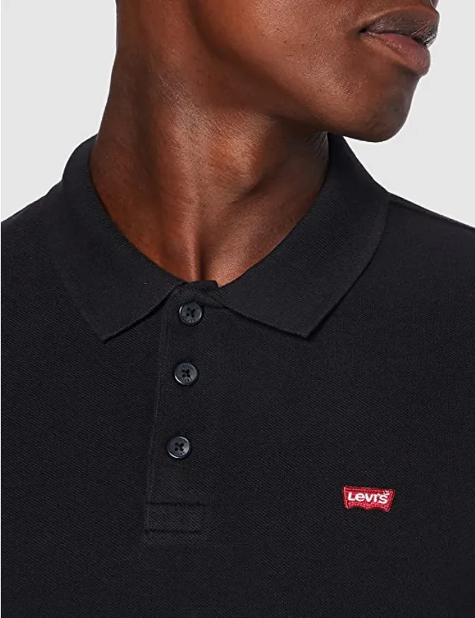 Levi's Polo manica corta da uomo Housemark 358830007 nero Summer Smart Golf Clubhouse