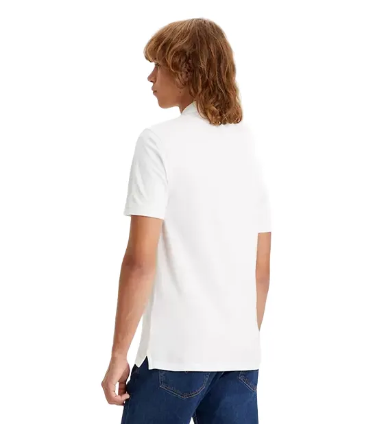 Soft Touch Levi's polo manica corta da uomo Housemark Slim A4842-0002 bianco