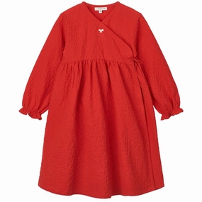 LieWood Apple Red Cleo Dress Flattering Style Fit