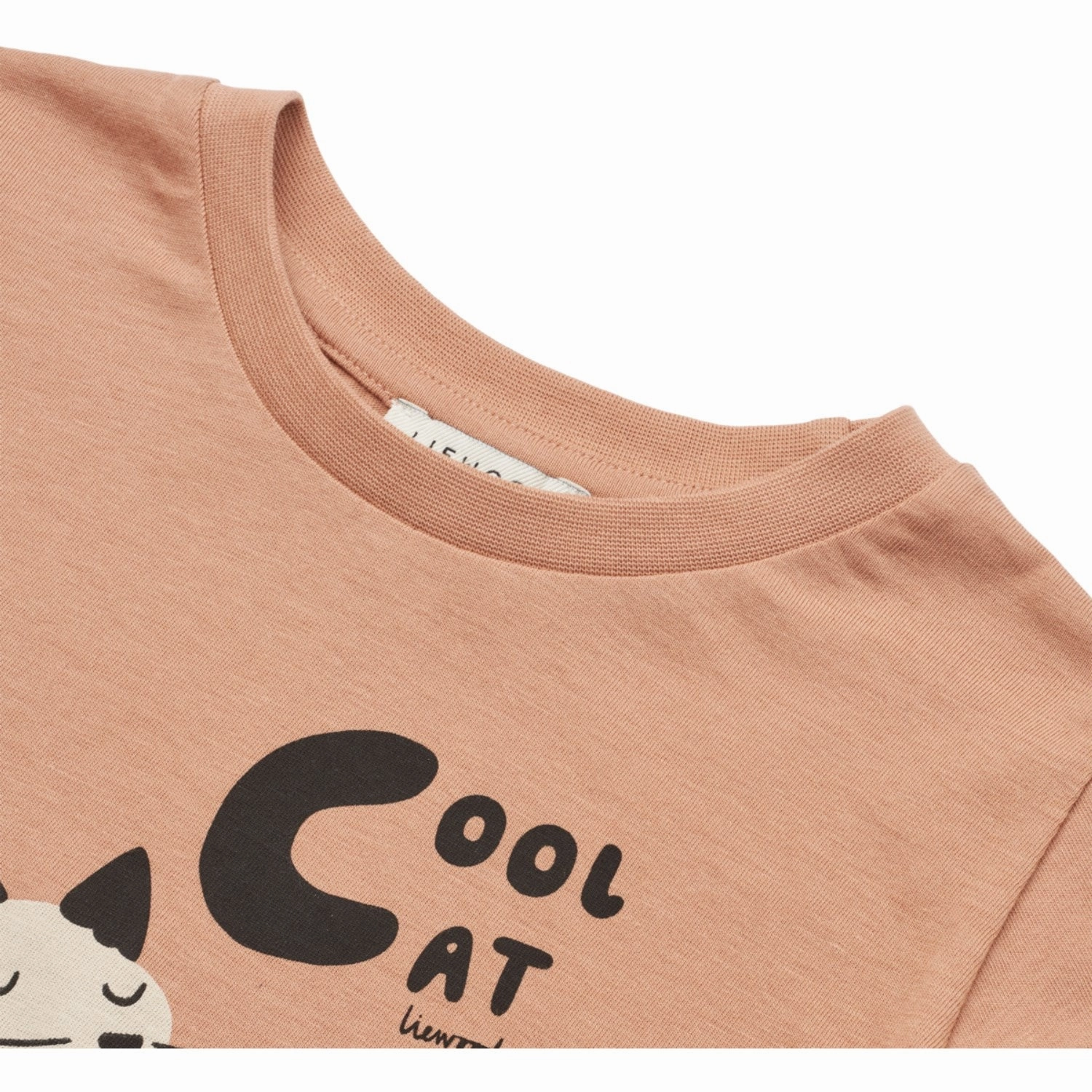 LieWood Cat / Tuscany Rose Apia Placement Longsleeve Tee Ss Classic Color Travel Essential