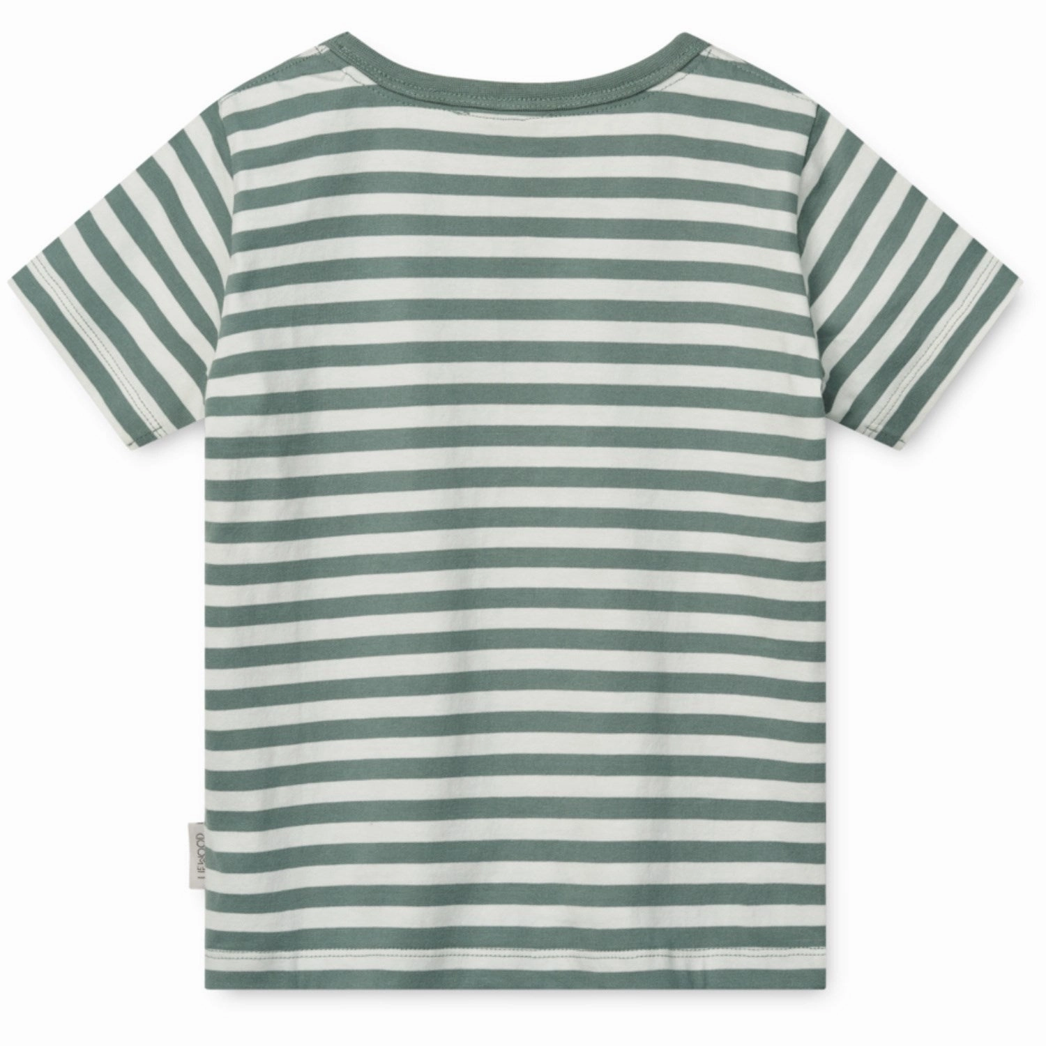 Chill Vibes Friction Free Inner Lining LIEWOOD Circus / Stripe Peppermint / Creme De La Creme Apia Placement Shortsleeve T-Shirt