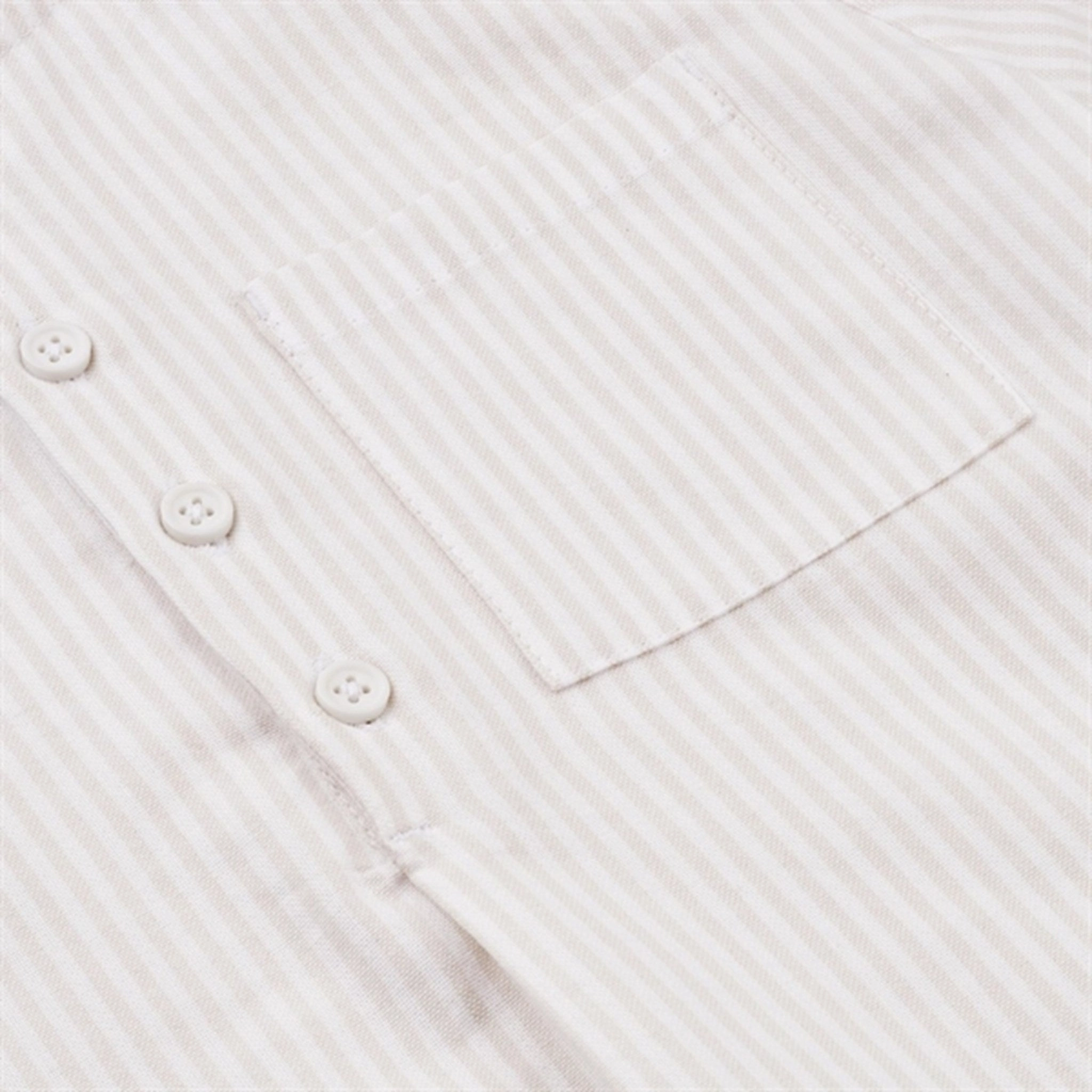 Liewood Houston Y/D Stripe Shirt Y/D Stripe Crisp White/Sandy Mountain Escape Pocket Detail